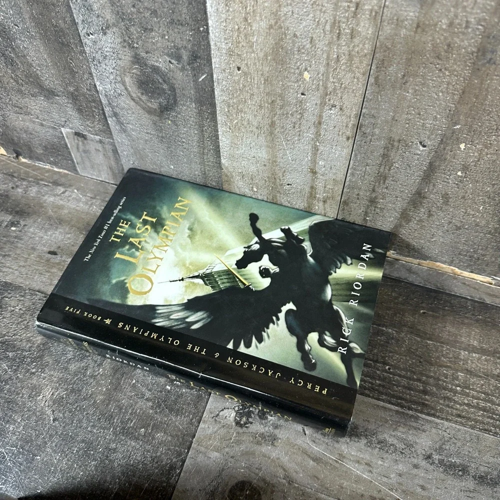 Percy Jackson and the Olympians Rick Riordan PB and HC Lot 1-5